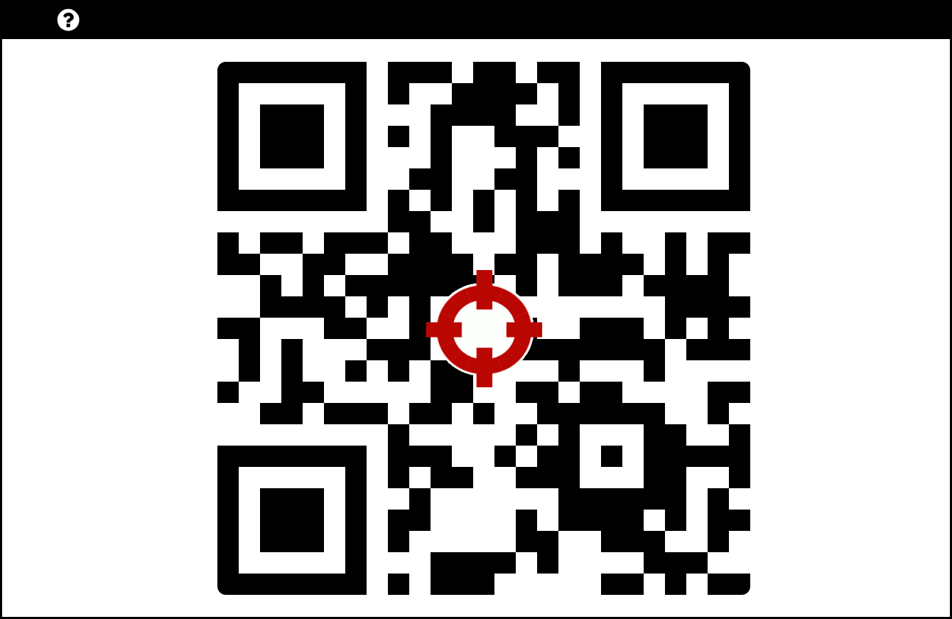 Large QR code at coolmaze.io