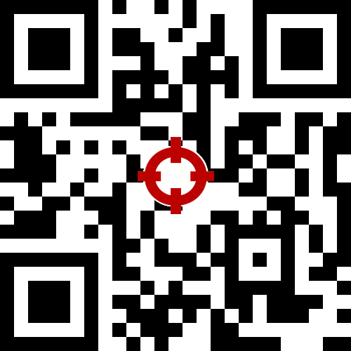 QR code with error correction level Q, dimensions 25x25, encoding 20 characters